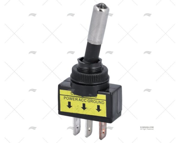 int on off 20a 12v 3pin luz blanca interruptores imnasa ref 65001008