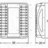 kit luz led remolque accesorios para remolcadores de barcos imnasa ref 67000198