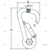 mosqueton c anilla inox ss 316 8mm mosquetones imnasa ref 09121776