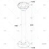 pedestal rosca 685mm t60mm pies imnasa ref 90700258