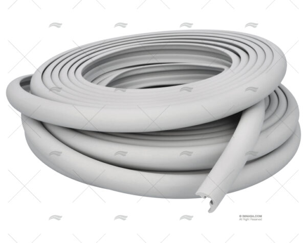 perfil pvc 30mm r30 gris 24m pv x m molduras y guias imnasa ref 90210042