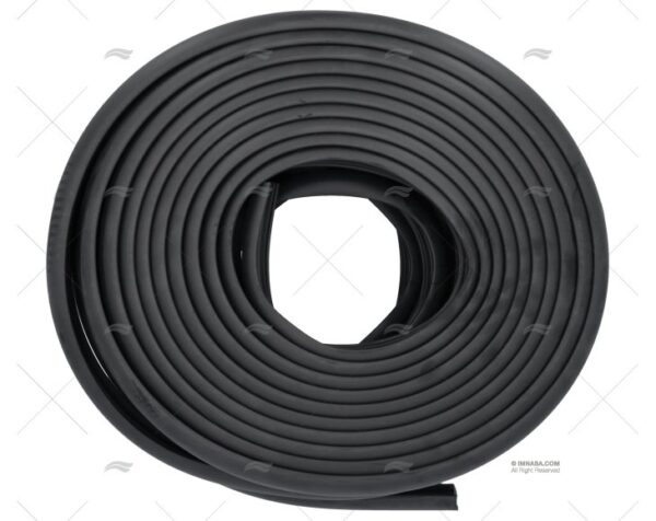 perfil pvc 30mm r30 negro 24m pv x m molduras y guias imnasa ref 90210189