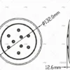 plafon de superficie led 12v inox plafones imnasa ref 40251283