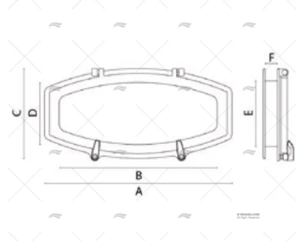 PORTILLO ALUMINIO 460x2200mm