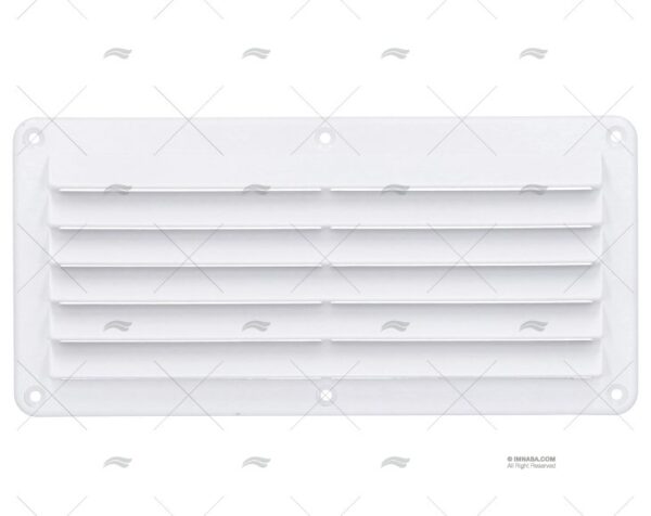 rejilla plastico blanca 261mm respiraderos y rejillas imnasa ref 40250404