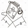 seguro de cadena inox ss 316 68mm cojinetes ancla imnasa ref 09121830