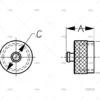 TAPON Y CADENA CABLE UHF