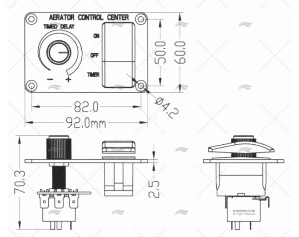 temporizador p aireador c interruptor extractores imnasa ref 65000960