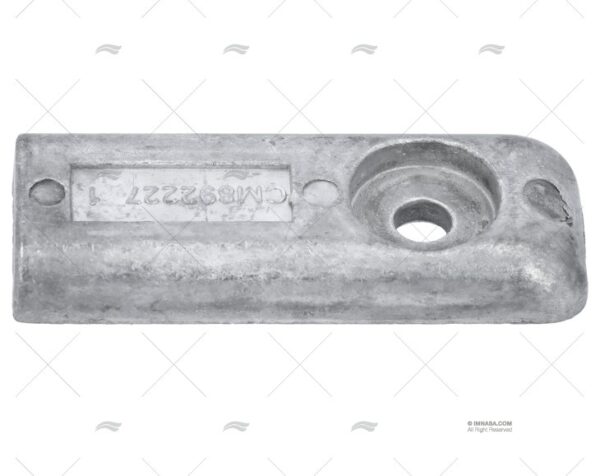 anodo zinc verado placa215 275hp anodos imnasa ref 42252233