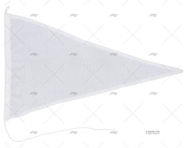 bandera blanca 30x20cm triangular banderas imnasa ref 89250397