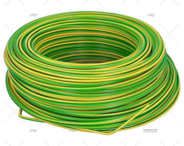 cable h05v h07v 1 5 amari verde 100m cables electricos imnasa ref 66000058