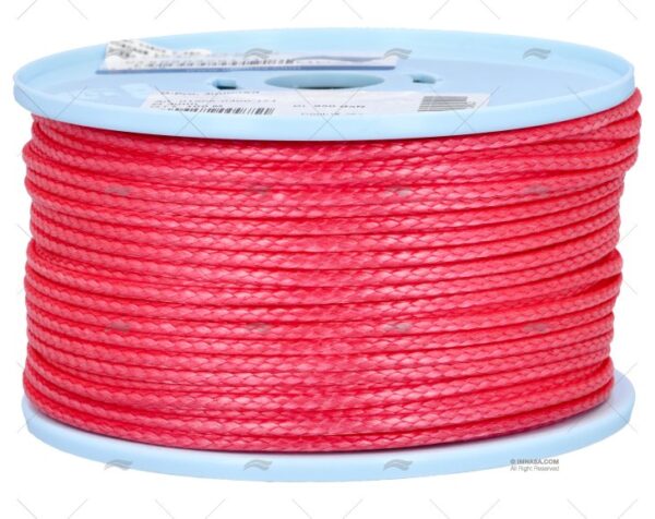 cabo liros d pro 3mm rojo 100m cabos multiusos imnasa ref 015050300171