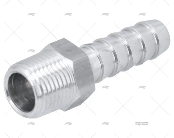 conector aluminio tubo 3 8 3 8 npt grifos combustible imnasa ref 43250864