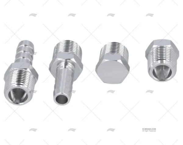 conector kit aluminio 2ud 3 8 npt 2tap grifos combustible imnasa ref 43250867