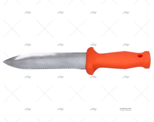 cuchillo soil garden naranja 28 5 h16cm cuchillos imnasa ref 53000404