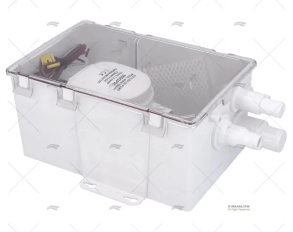 deposito aguas grises 9l 12v cajas de ducha para barco imnasa ref 90890008