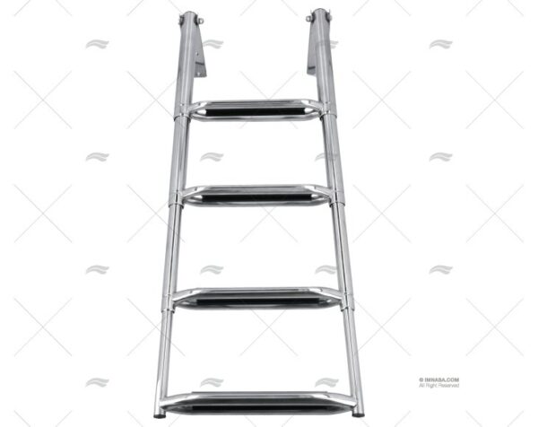 escalera telesc 4 peldanos doble tubo i escaleras imnasa ref 40251096