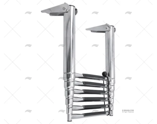 escalera telesc inox 6 peldanos 410mm escaleras imnasa ref 90819686 1