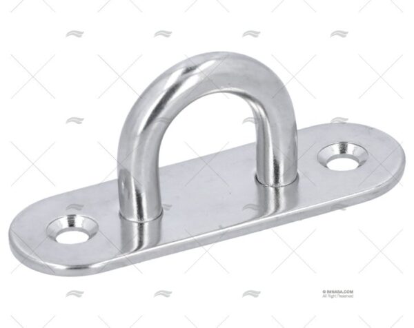 platina inox ss 304 80x26mm cancamos y anillas imnasa ref 09121654