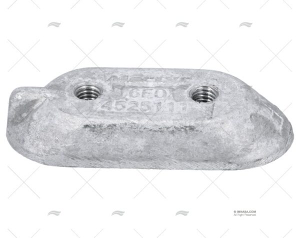 anodo aluminio honda 10 50hp 62x25mm anodos imnasa ref 42253055