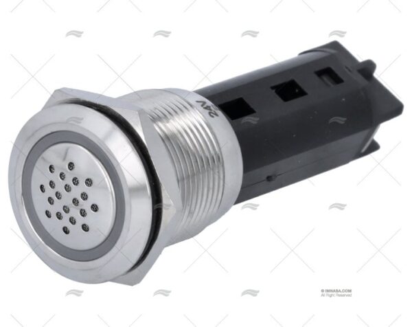 avisador 24v con led rojo y sonido interruptores imnasa ref 67000387