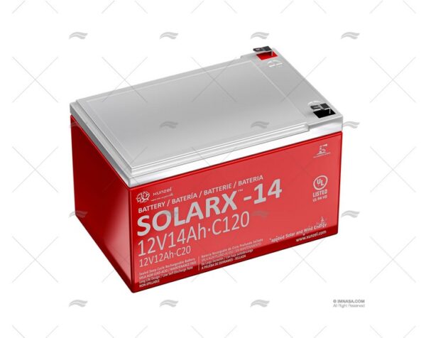 bateria 14a agm solarx baterias imnasa ref 65000557