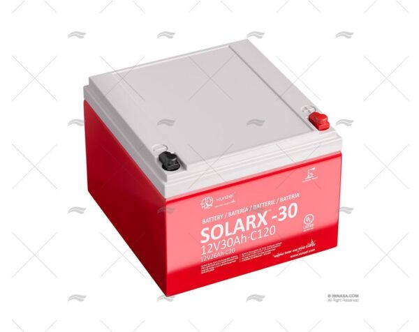 bateria 30a agm solarx baterias imnasa ref 65000558