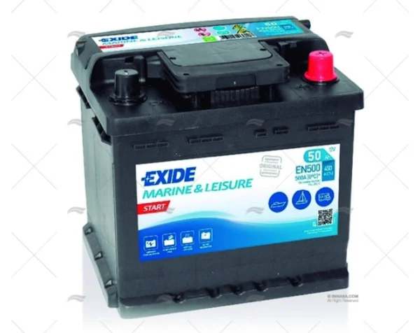 bateria 45a arranque exide marine baterias imnasa ref 52000050