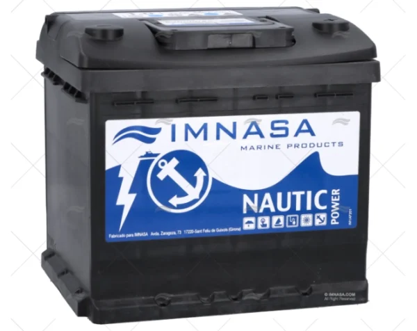 bateria 45a arranque imnasa marine baterias imnasa ref 52000045