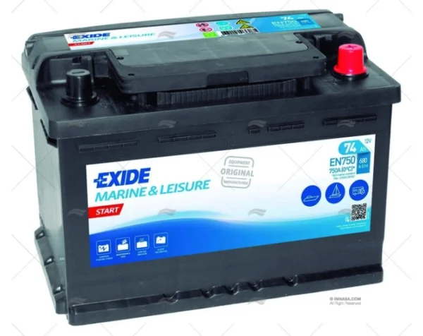 bateria 74a servicio exide marine baterias imnasa ref 52000074