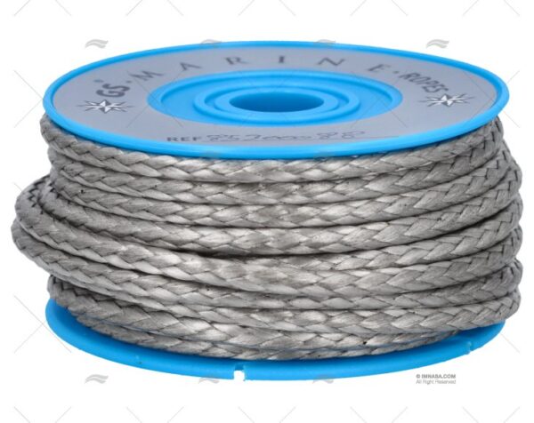 bobina dyneema sk75 gris 4mm 8m cabos multiusos imnasa ref 85300088