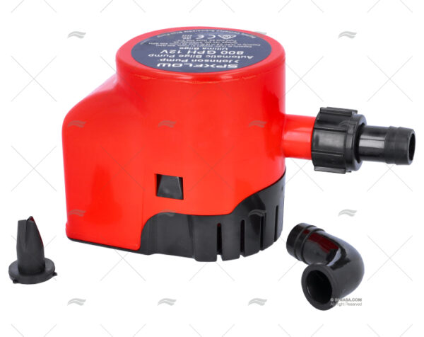 bomba achique 12v 3600l h spx ultim bombas de achique imnasa ref 98000106