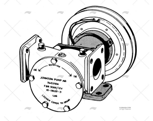 bomba circulacion motor f8b 5000 1 1 2 bombas imnasa ref 98000011