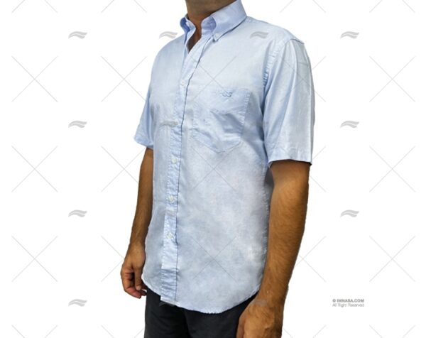 camisa m c h azul l hombre ropa nautica imnasa ref 18400008