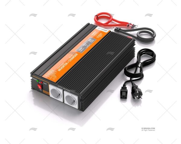 cargador 12v 5a inverter 1200w cargadores de bateria imnasa ref 65000493