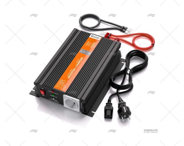 cargador 12v 5a inverter 600w cargadores de bateria imnasa ref 65000492