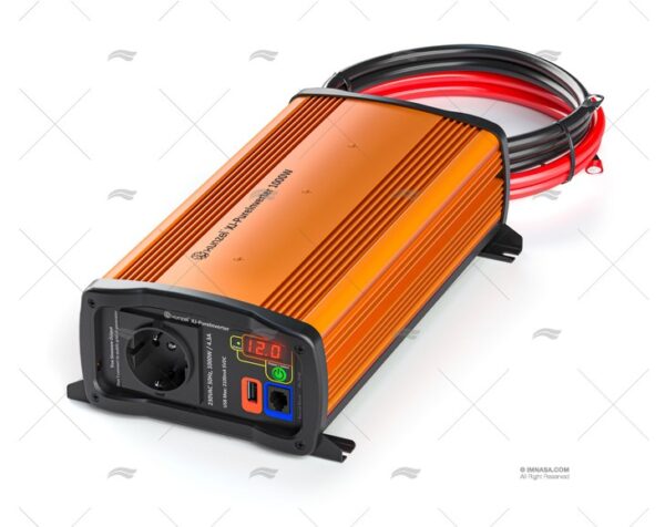 convertidor 12 220v 1000w onda pura convertidores e inversores de bateria imnasa ref 65000476