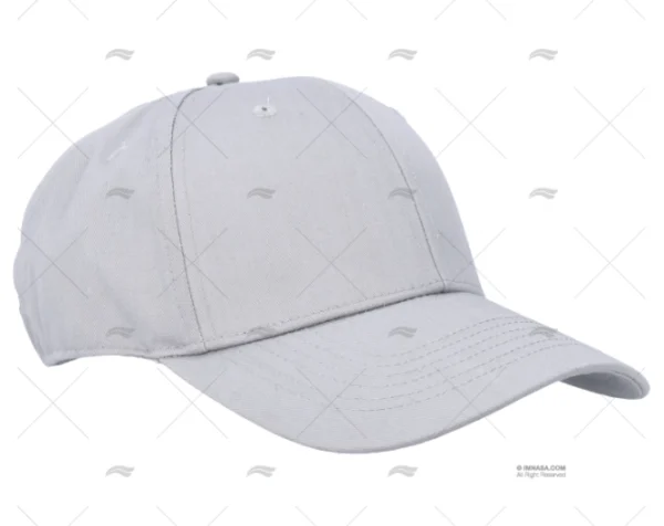 gorra gris con hebilla unitalla ropa nautica imnasa ref 18400064