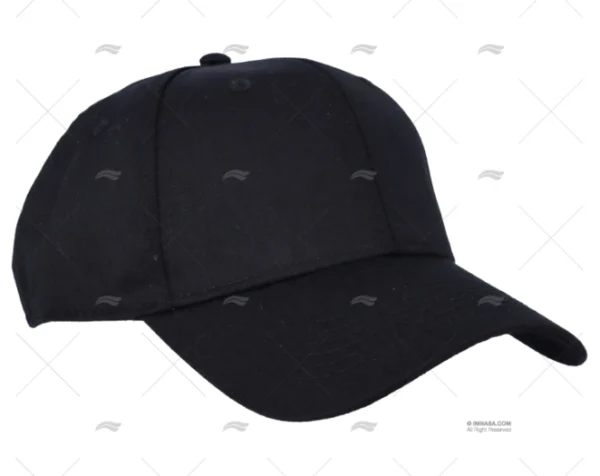 gorra negra con hebilla ropa nautica imnasa ref 18400073