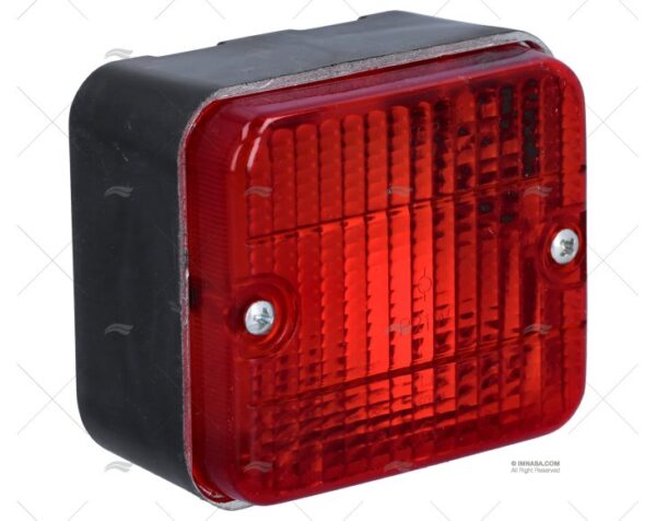 luz niebla std roja 80x70x55mm accesorios para remolcadores de barcos imnasa ref 90800446