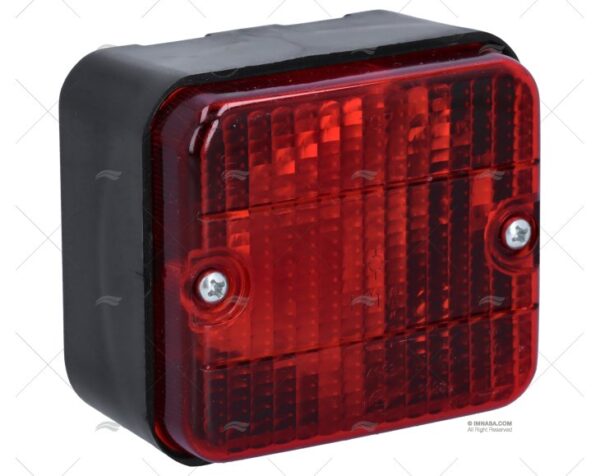 luz stop std roja 80x70x55mm accesorios para remolcadores de barcos imnasa ref 90800445