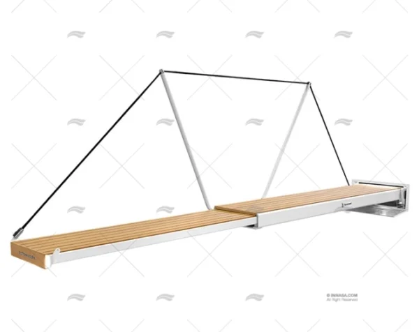 pasarela bs pe661 2700mm 12v 130kg blanc pasarelas imnasa ref 15400401