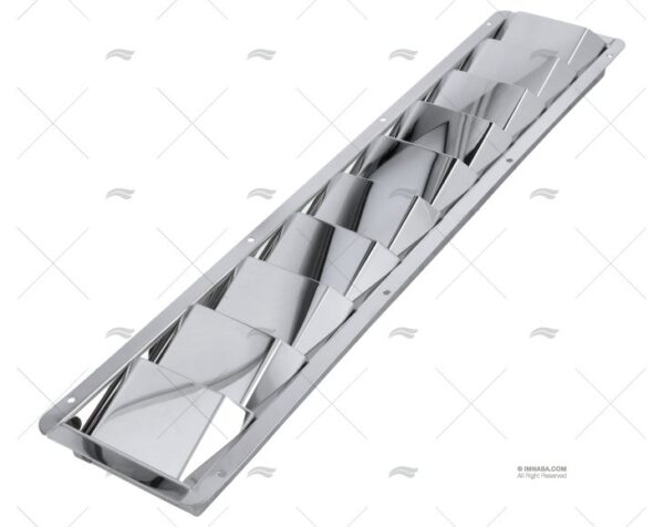 rejilla inox ss 304 529x113mm respiraderos y rejillas imnasa ref 09121730