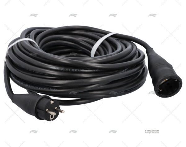 alargo elec negro 25m 3x1 5mm2 clavijas imnasa ref 64000074