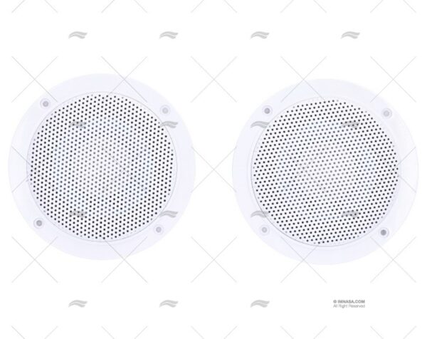 altavoz 2ud 60w 124mm ip44 blanco altavoces imnasa ref 65000067