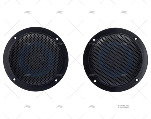 altavoz 2ud 60w 124mm ip44 negro altavoces imnasa ref 65000068