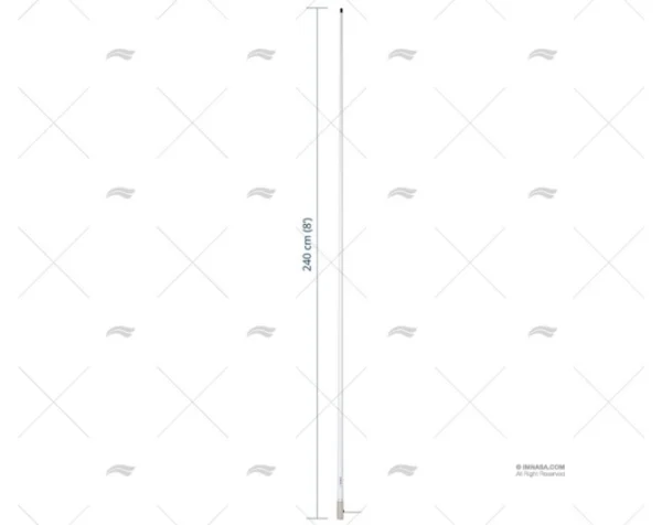 antena am fm 2 40mt scout antenas imnasa ref 65000793