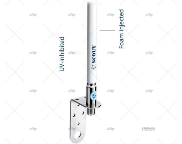 antena vhf 0 90mt 1db veleta wind scout antenas imnasa ref 65000749