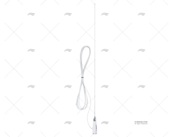 antena vhf 0 90mt 3db inox scout antenas imnasa ref 65000778