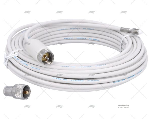 cable vhf 15m conectores antenas imnasa ref 65000417